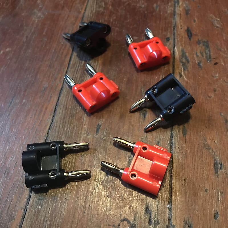 Lot of 6 Livewire SBNA2 Shorting Bars ( Banana Plug / Banana Reverb