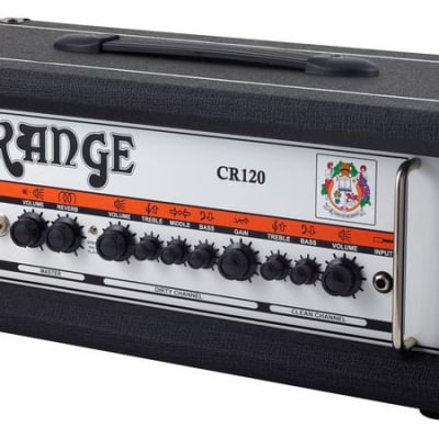 Orange CR120H-BK Solid State 120 Watt Guitar Amp Head in Black image 2