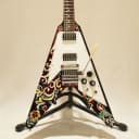 Gibson Custom Shop Flying V Hendrix Psychedelic  #006 2005 Painted Psychedelic