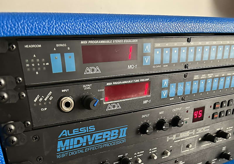 A/DA MP-1 Tube Guitar Preamp & MQ-1 Analog Stereo EQ Super