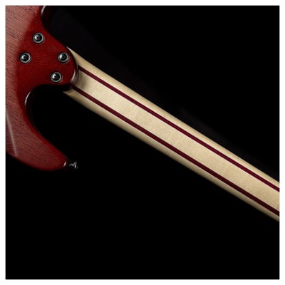 Cort KX500EBK KX Series Mahogany Body Ash Burl Top 5Pcs Maple & Purple Neck 6-String Electric Guitar image 4