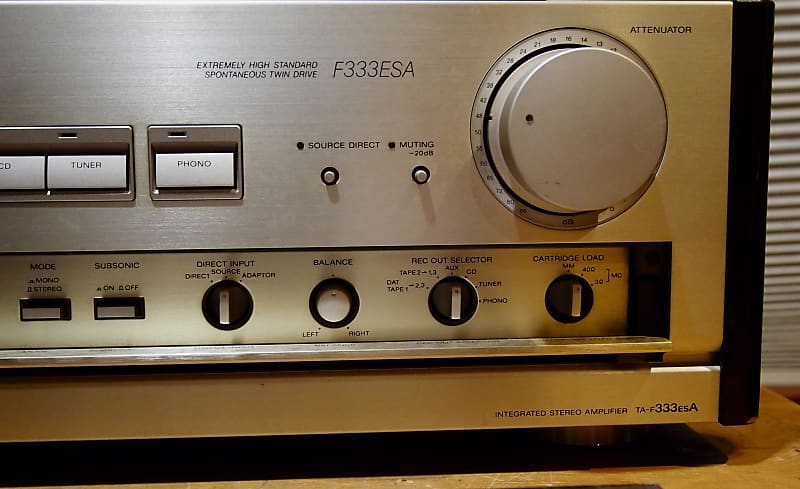 SONY TA-F333ESA CLASSIC INTEGRATED SUPER-LEGATO MOSFET