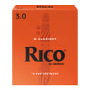 D'Addario RCA10 Rico Unfiled B-Flat Clarinet Reed 10-Pack