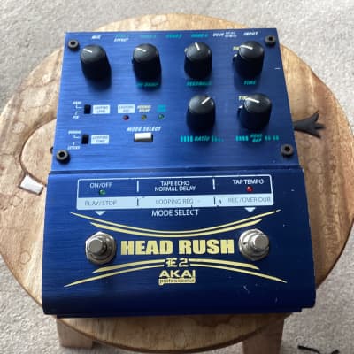 Akai E2 Headrush Tape Delay/Looper 2010s - Blue for sale