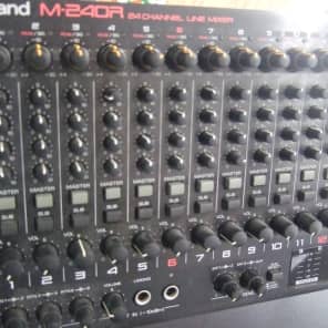 Roland  M-240R 24 channel rack mount line mixer image 1