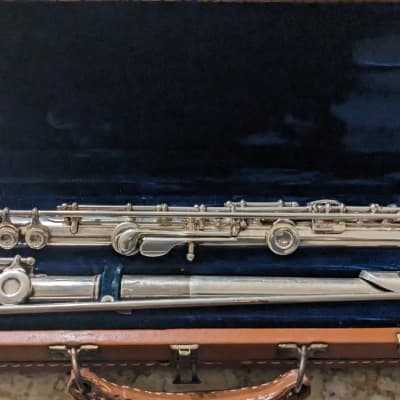 Gemeinhardt M2 1962-1965 - Silver Plated Flute 21427 Serial Number image 3