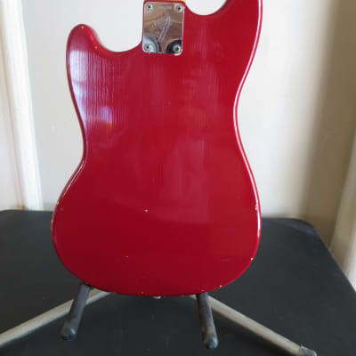 Fender Musicmaster II with Rosewood Fretboard 1964 - 1969 - Dakota Red image 8