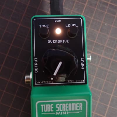 ギター TUBE SCREAMER MINI mod by OAK-EFFECTS OAK-EFFECTS TSMINI RCmod Ibanez TUBE SCREAMER MINI mod by