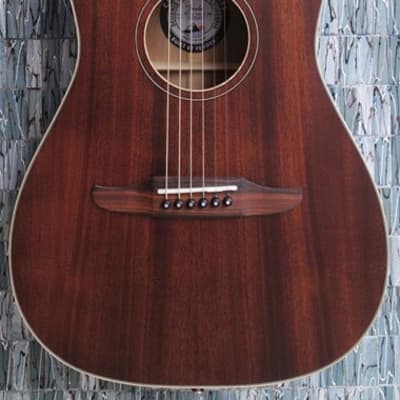 Fender Malibu Special Electro-Acoustic Guitar, Mahogany image 1