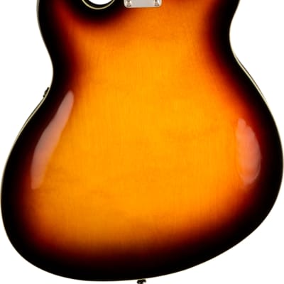 Squier Classic Vibe Starcaster Semi-Hollow Guitar, Maple FB, 3-Color Sunburst image 3