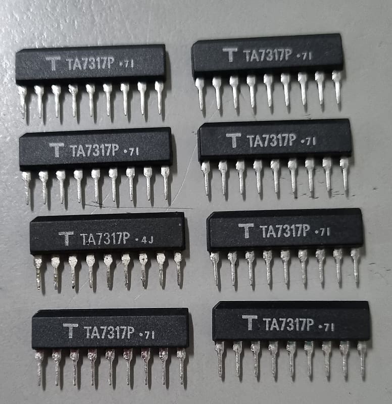 TOSHIBA TA7317P - KIT 8 PIEZAS | Reverb