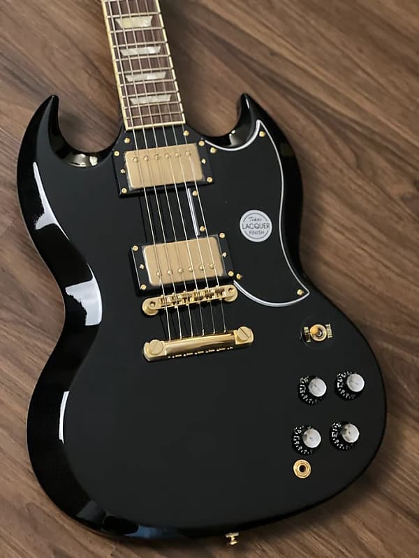 Tokai SG-215 GH BB Premium Series Japan in Black Beauty with