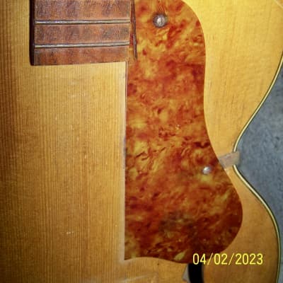 Sherwood Archtop Acoustic Guitar 1950's image 9