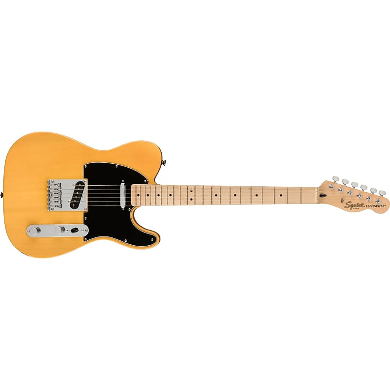 Squier 0378203550 Affinity Series™ Telecaster®, Maple Fingerboard,  Butterscotch Blonde