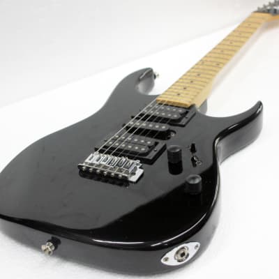 1993 Ibanez EX 170 Korean Black Electric Guitar image 3