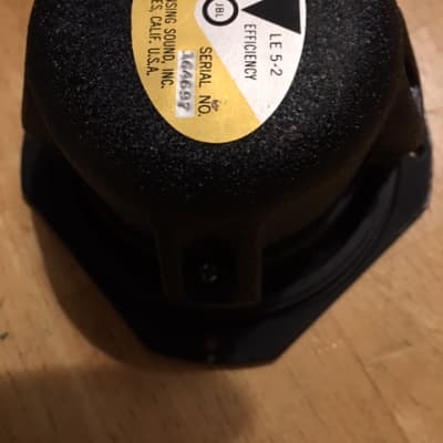 JBL Original LE5-2 Mid Driver/s_Speaker Late 70's Black | Reverb