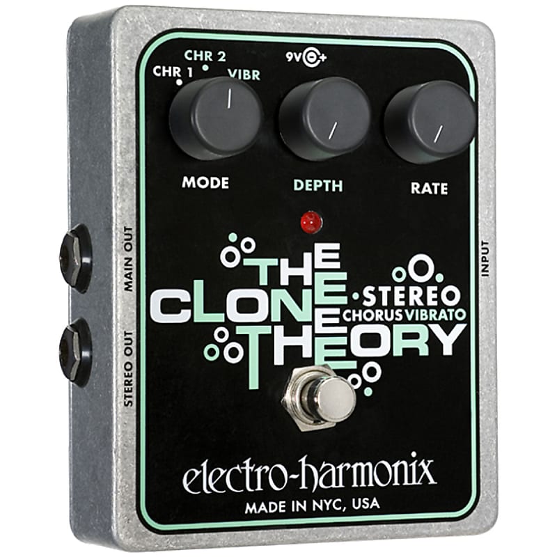 Electro-Harmonix EHX Stereo Clone Theory Analog Chorus Vibrato image 1