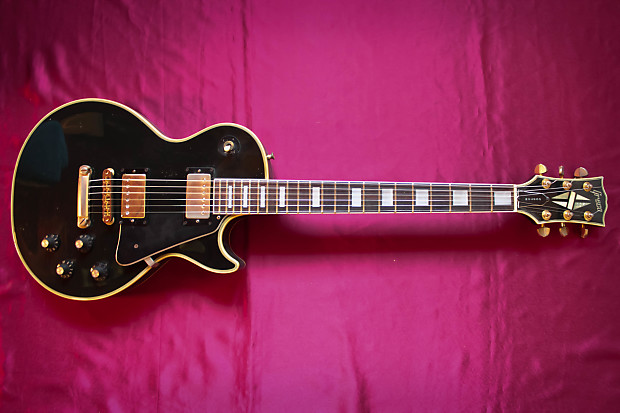 ギター GRECO EGC MOD P90 Greco EGC Les Paul Custom (Ebony Around 1990 Made In Japan