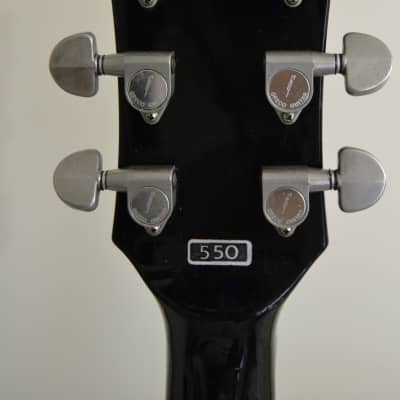 **SALE** 1984 Greco JS55 John Sykes Custom "Painted Over" RELIC Black Beauty Vintage Guitar Japan Fujigen imagen 11