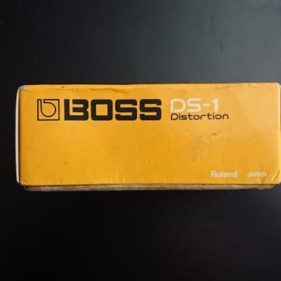 Boxed, 1983 Made in Japan - Boss DS-1 Distortion (Black Label) MIJ 1982 - 1988 - Orange image 12