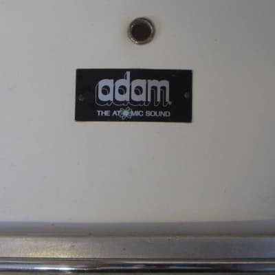 ADAM 4 piece Drum set White/Chrome image 2