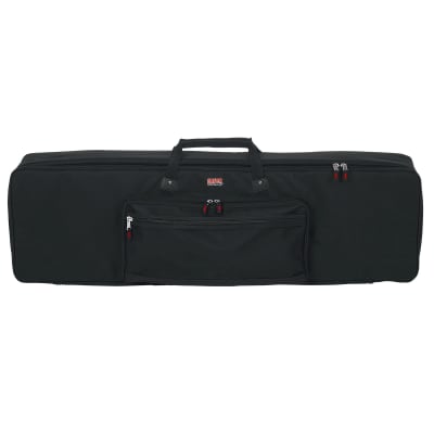 Gator Cases GKB-88-SLIM GKB Series Slim 88 Note Padded Keyboard Gig Bag image 1