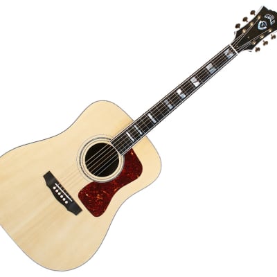 Guild USA D-55 Dreadnought Acoustic Guitar w/Case - Natural- B-Stock for sale