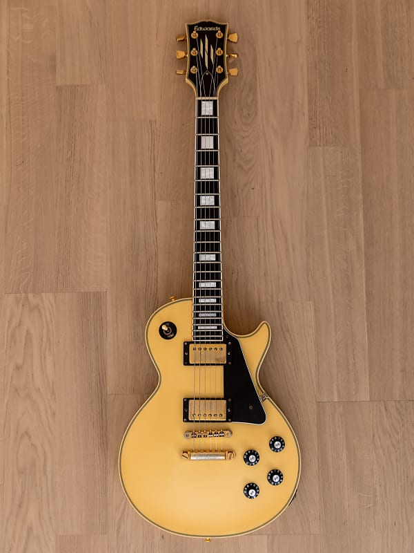2011 Edwards by ESP E-LP-98LTC Custom, Vintage White Nitro