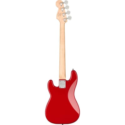 Squier Mini Precision Bass Guitar Red image 2
