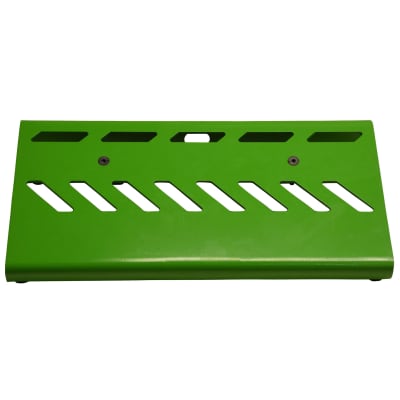 Gator Cases GPB-LAK-GR Small Green Aluminum Pedal Board with Carry Bag image 5