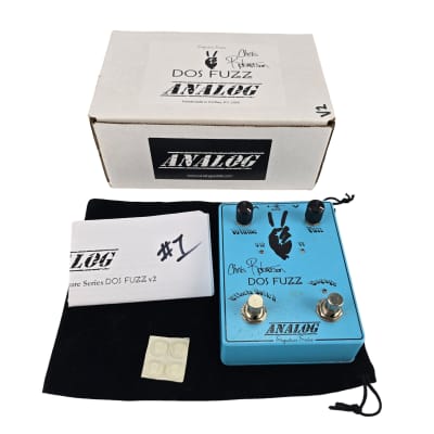 Analog Pedals - Dos Fuzz V2 - Chris Robertson Signature Pedal | Reverb