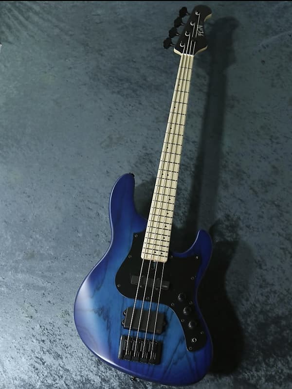 FUJIGEN J−Standard JMJ2-ASH-DE-M/SBBM/01 Fujigen/Fgn Jazz Bass -Standard JMJ2-ASH-DE-M 2022 SBBM Blue