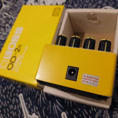 Boss OD-2R Turbo OverDrive (Silver Label) 1994 - 1997 - Yellow image 5