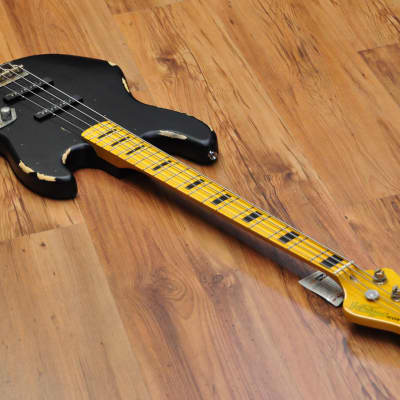 Vintage VJ74 Icon Bass - Distressed Black image 13