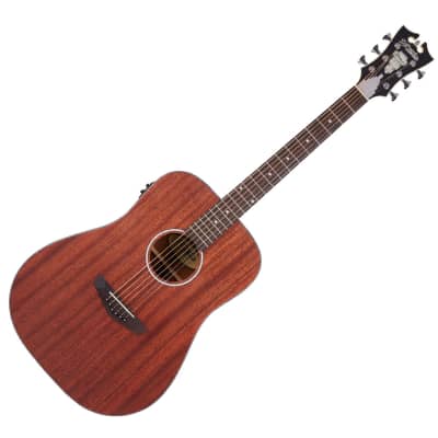 D'Angelico Premier Lexington LS A/E Guitar - Mahogany Satin for sale