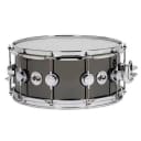 Drum Workshop 5.5X14 Snare Drum Black Nickel over Brass with Chrome Hardware