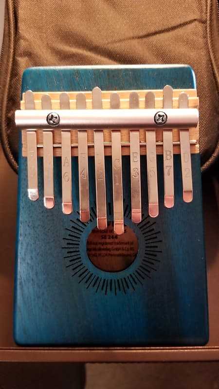 Sela Blue Kalimba Thumb Piano image 1
