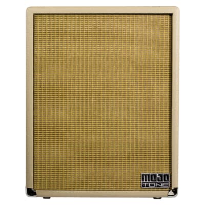 Mojotone 1x12 Lite American Style Vertical Speaker Extension Cabinet - "Creme Brulee" image 3