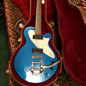 Yamaha AES 800B Blue / Bigsby tremolo | Reverb