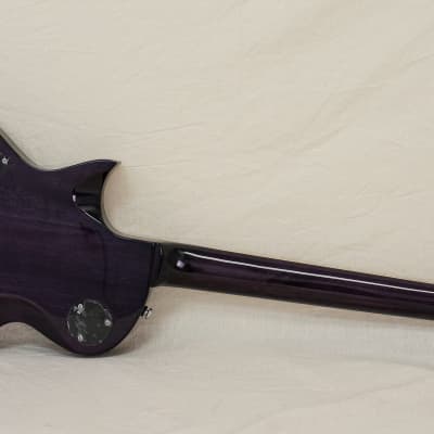 ESP/LTD EC-256FM Electric Guitar - See Thru Purple Sunburst image 8