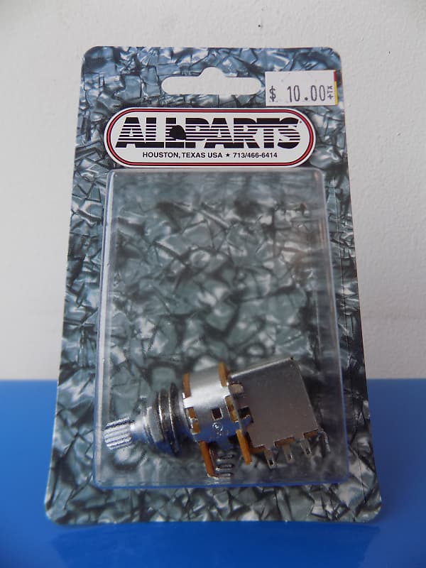 Allparts EP0286 500K DPDT PushPull Audio Pot Reverb