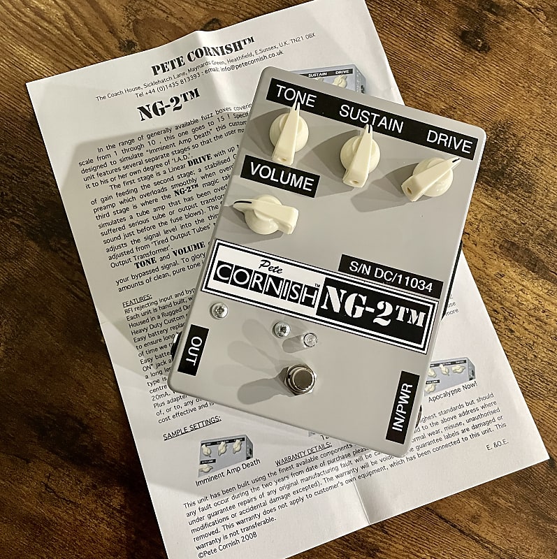 Pete Cornish NG-2 Fuzz ~ John Mayer! | Reverb