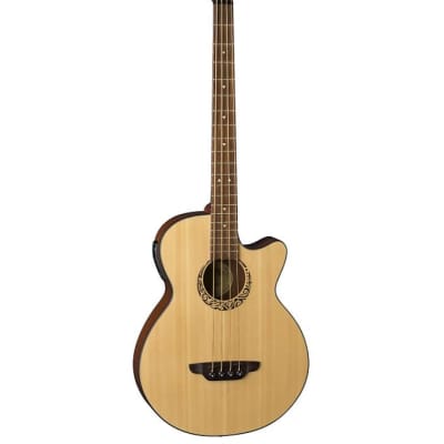 Luna Tribal Acoustic-Electric  Bass 30 Inch LAB 30 TRIBAL, Short Scale, New, Free Shipping image 2
