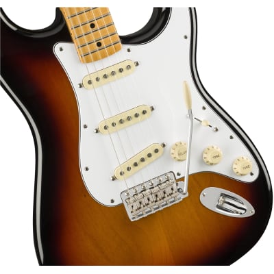 Fender Jimi Hendrix Stratocaster Guitar, Maple Fretboard, 3-Color Sunburst image 3