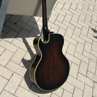 D'Agostino ES-175D Replica 1975 a beautiful Dark Sunburst finished Gibson ES-175D copy on a budget. image 3