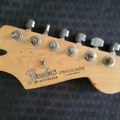 2001 Fender MIM Stratocaster Neck Maple With Rosewood | Reverb