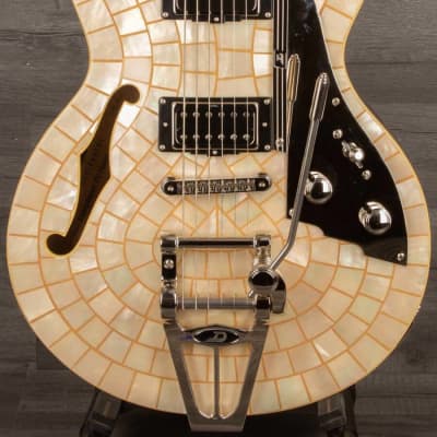 Duesenberg Starplayer Tv Ice Pearl  With Hard Case for sale
