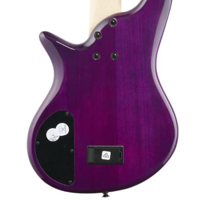 JS Series Spectra Bass JS3QV 5-String Guitar Laurel Neck Purple Phaze image 6