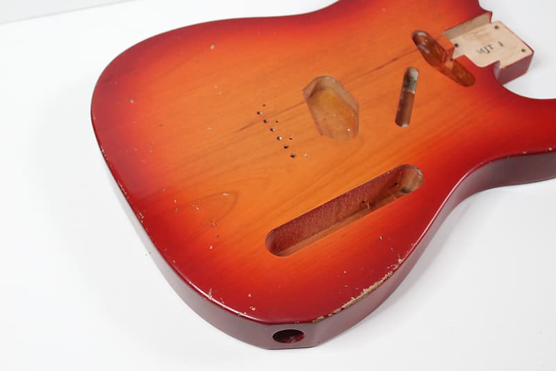 MJT VTT Telecaster Body - Sienna Sunburst - Medium Relic | Reverb