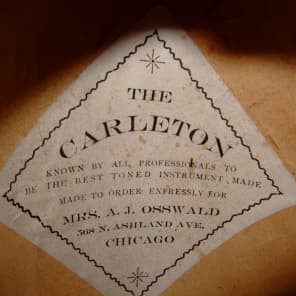 1915 Larson Bros Mandolin  The Carleton   Custom ordered image 11